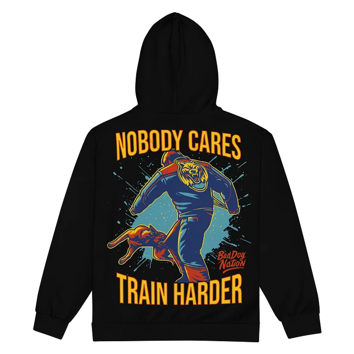 Nobody Cares Train Harder - Hoodie product image (2)