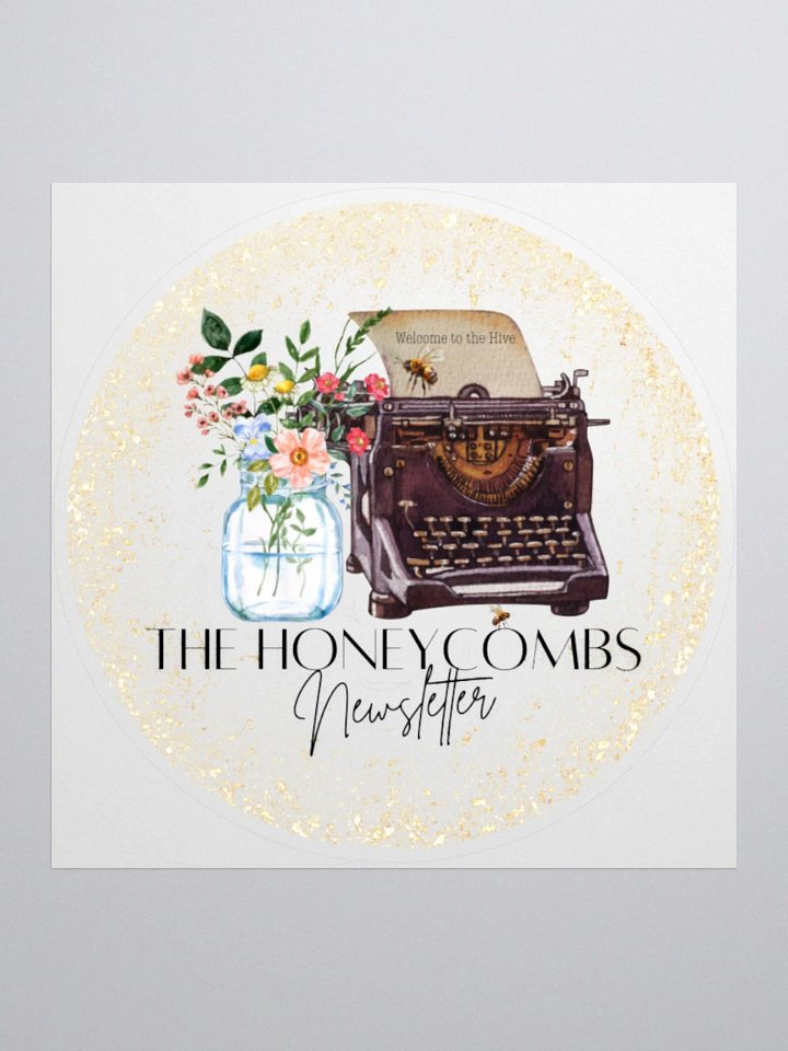 The HoneyCombs Hive Newsletter Sticker product image (1)