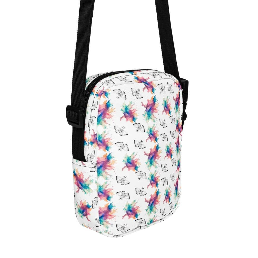Lunar Moth Ink Splash Crossbody Bag product image (3)