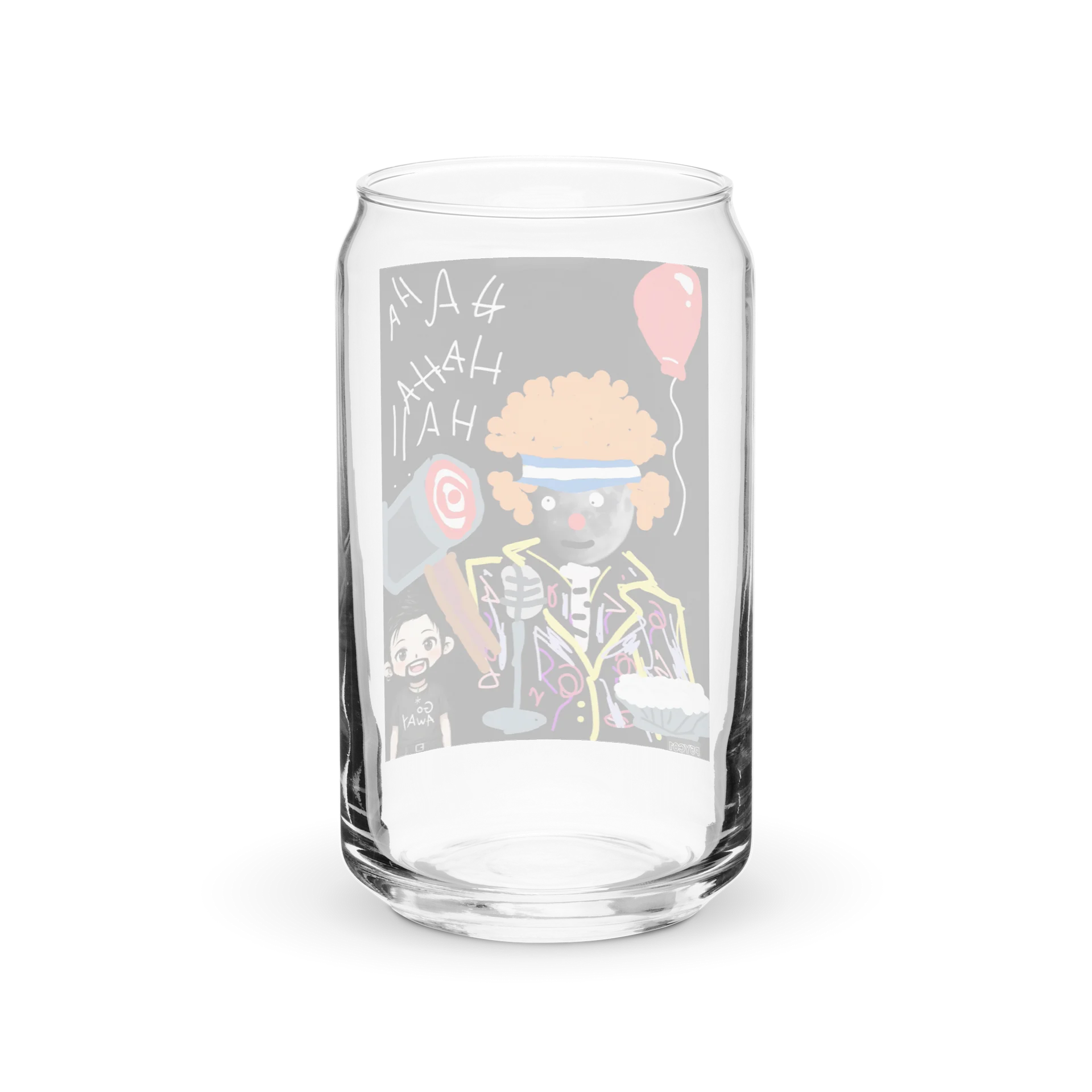 Mr.Moon Clown Can-Shaped Glass product image (2)