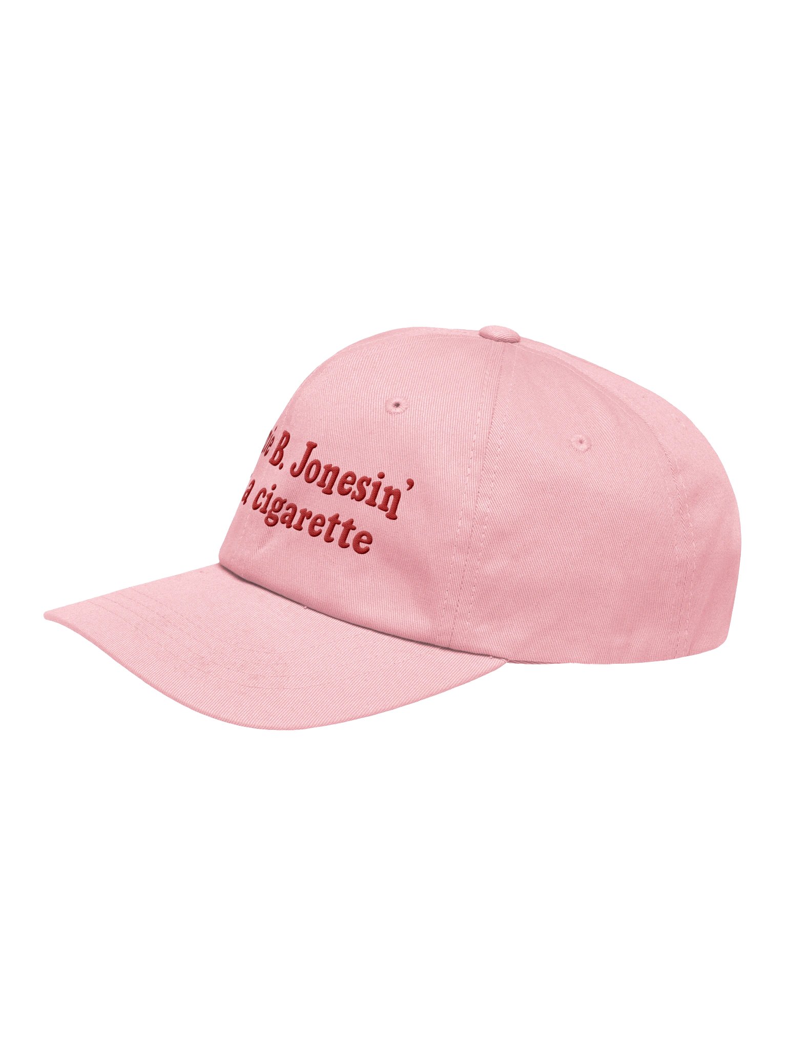 Junie B. Jonesin’ for a Cigarette Embroidered Hat – Funny Bookish Dad Cap product image (3)