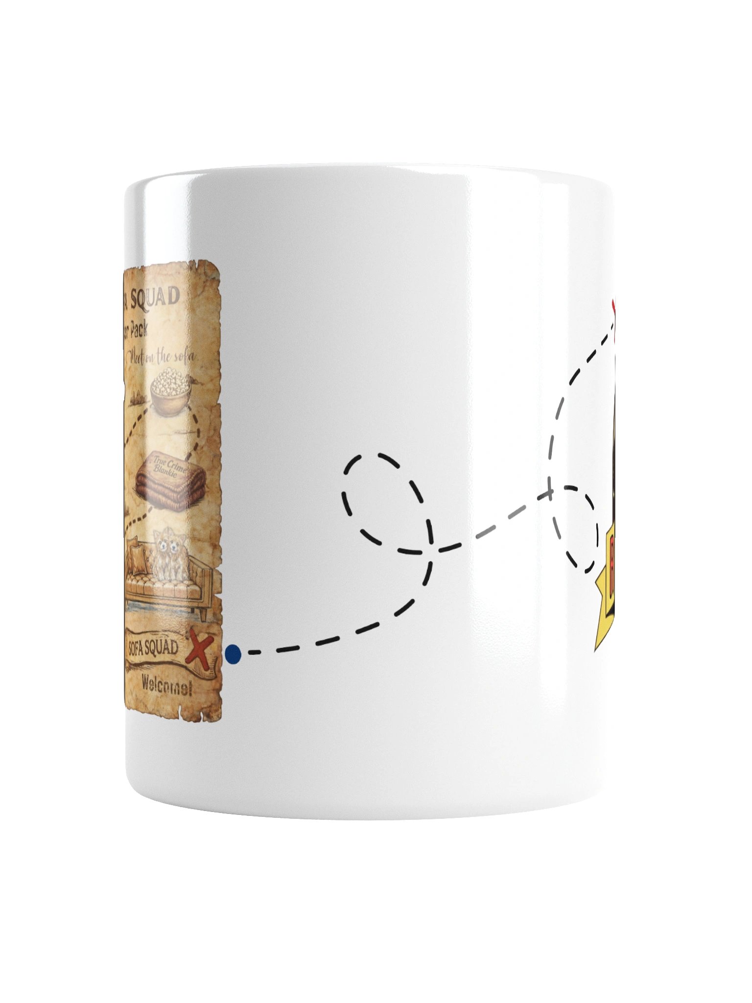 The Sofa Squad Treasure Map Mug product image (5)