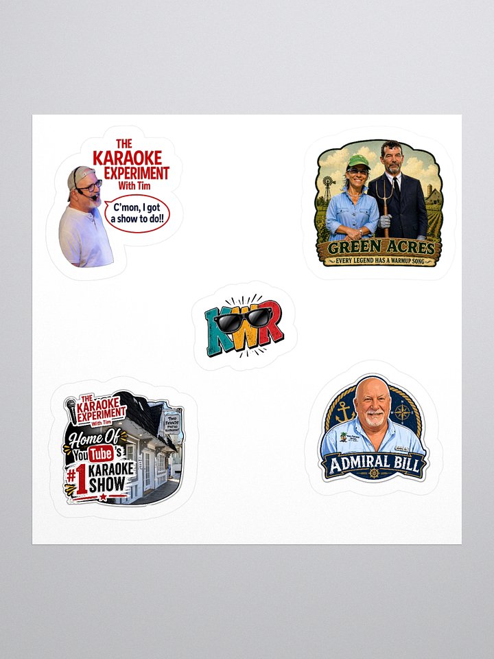 Character Vinyl Sticker Pack 1 product image (2)