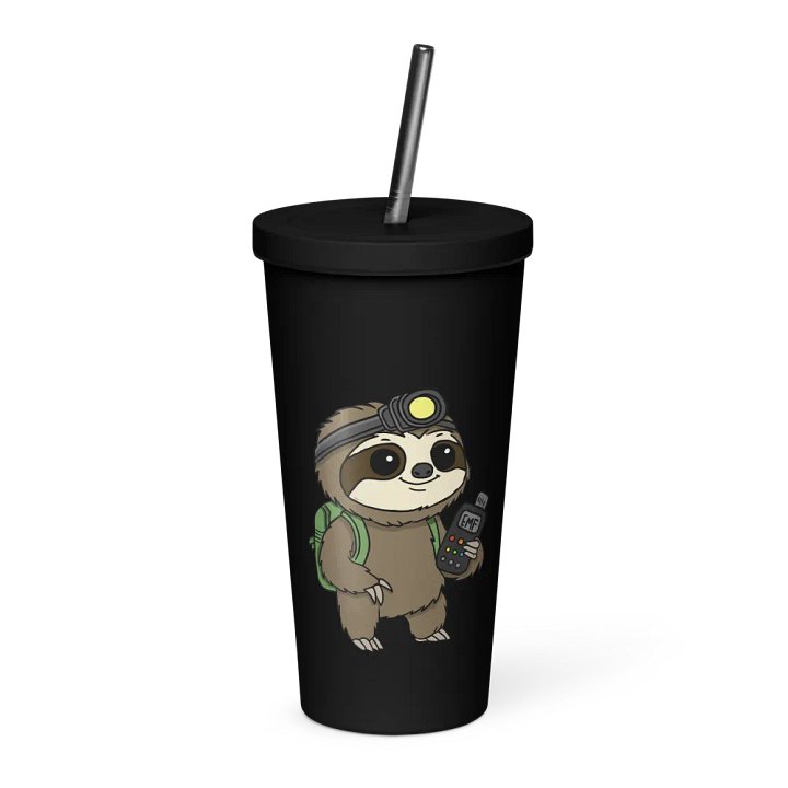 Insulated Tumbler with a Straw - Emf product image (1)