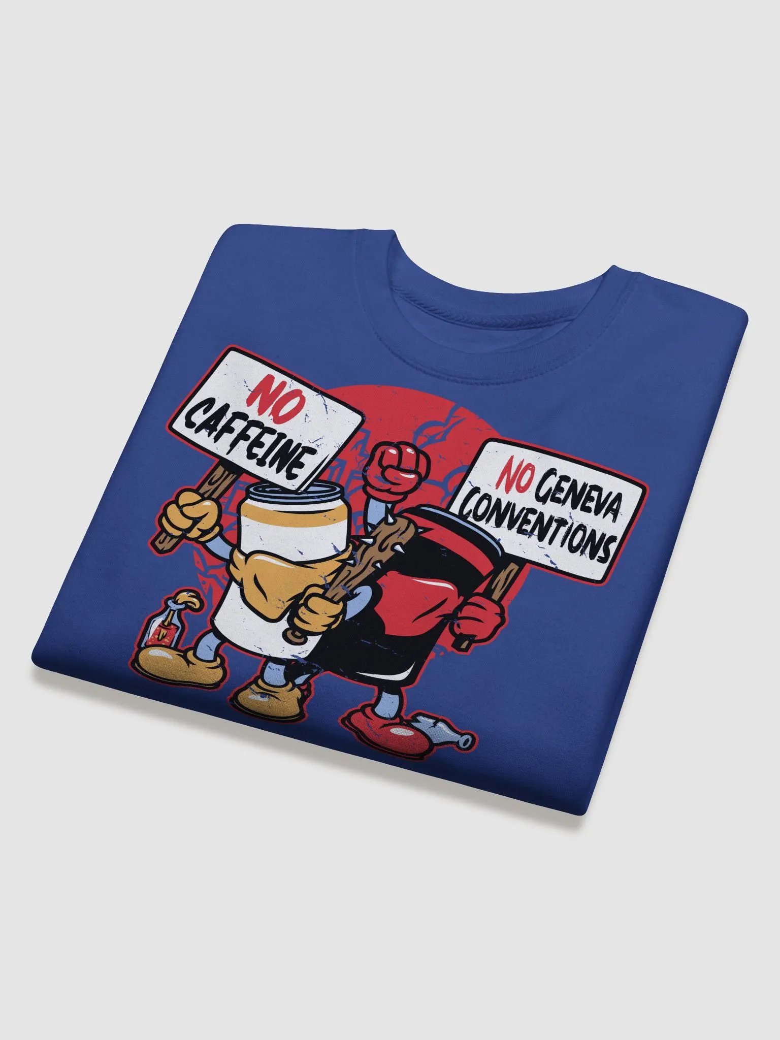 No Caffeine No Geneva Conventions Pullover product image (4)