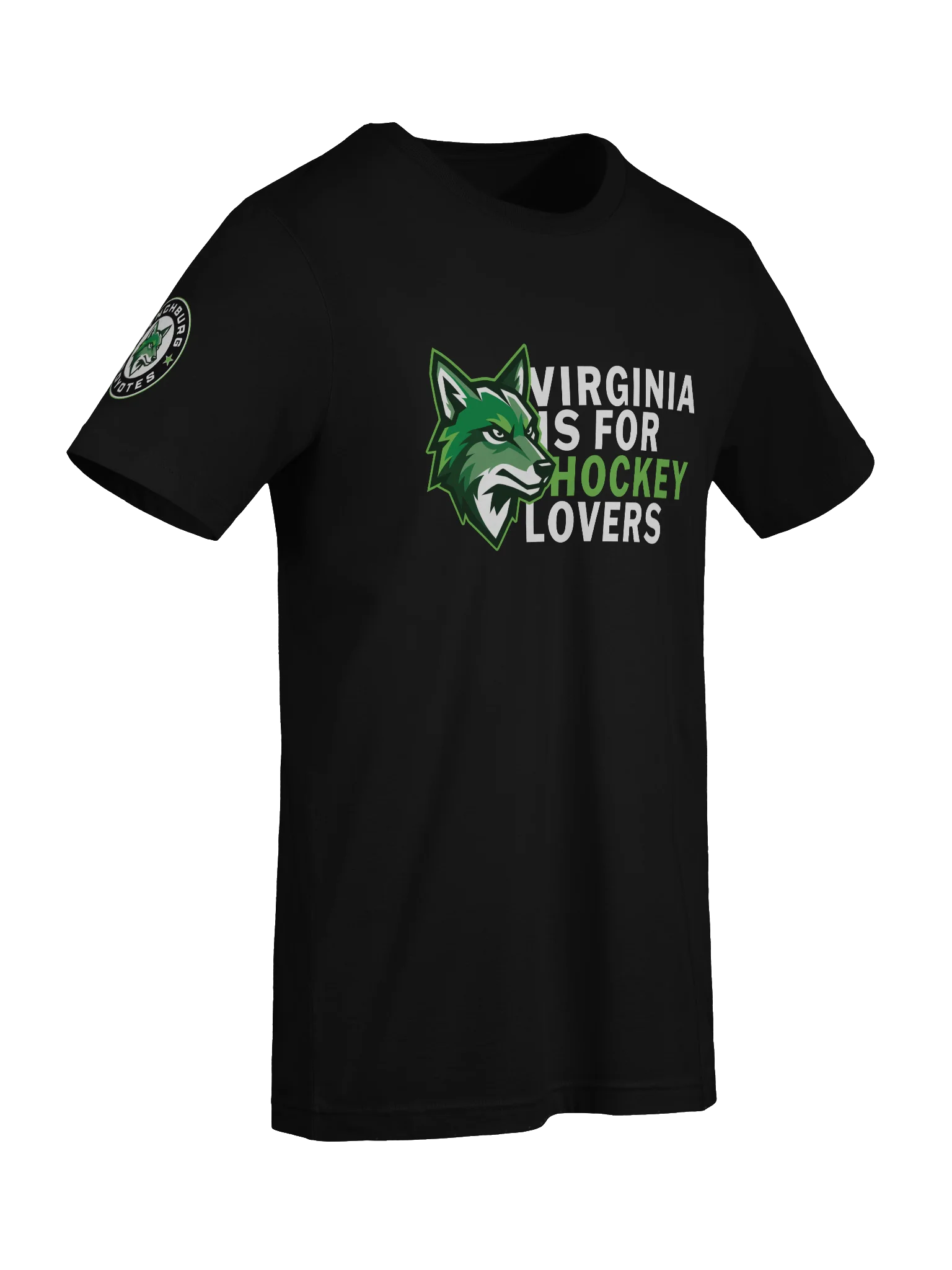 Virginia Is for Hockey Lovers ADULT Tee product image (39)