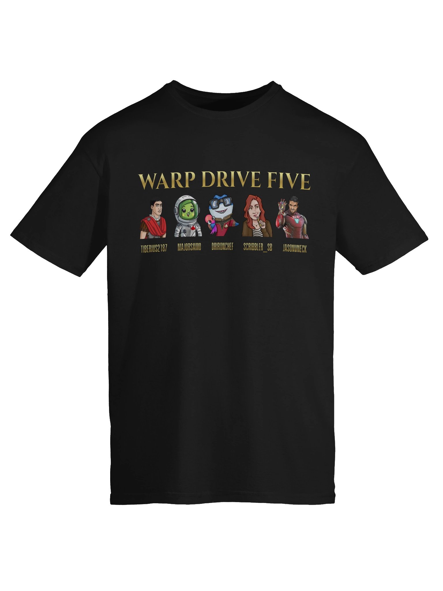 Warp Drive Five v3 T-Shirt product image (9)