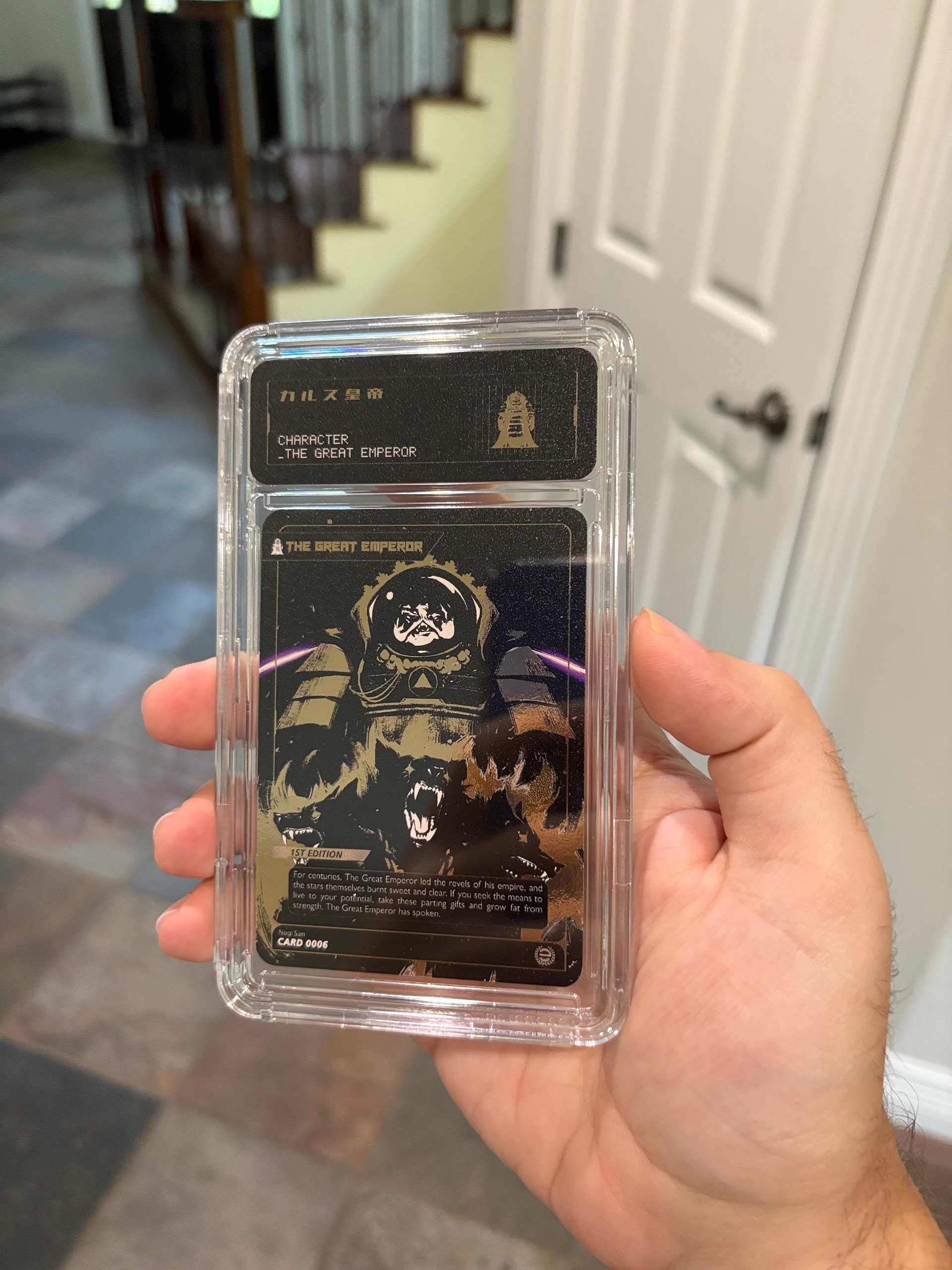 The Great Emperor Collector Card [PRE ORDER] product image (2)