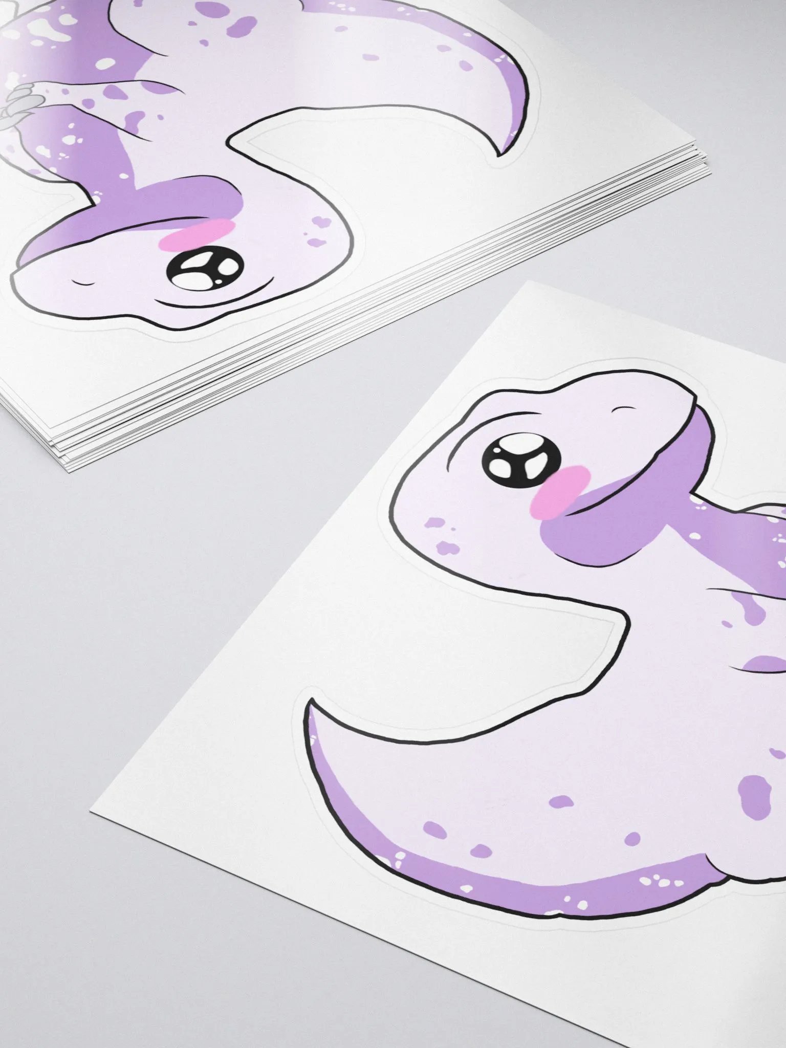 Lilac Raptor Sticker product image (5)