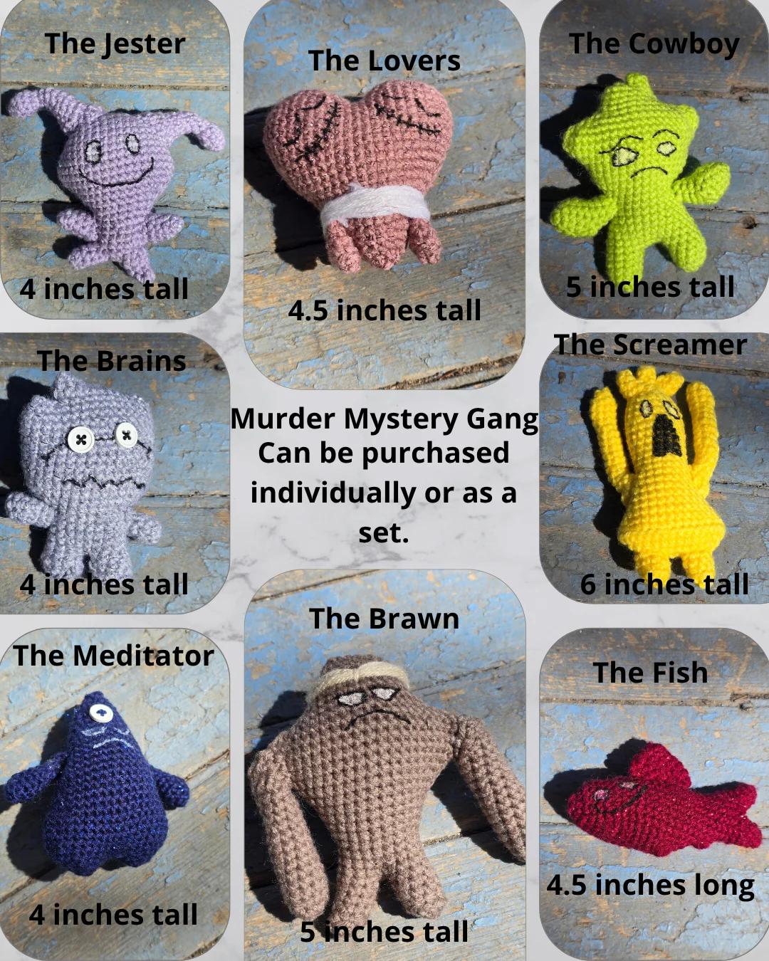 Murder Mystery Gang Plushies 🐑 product image (1)