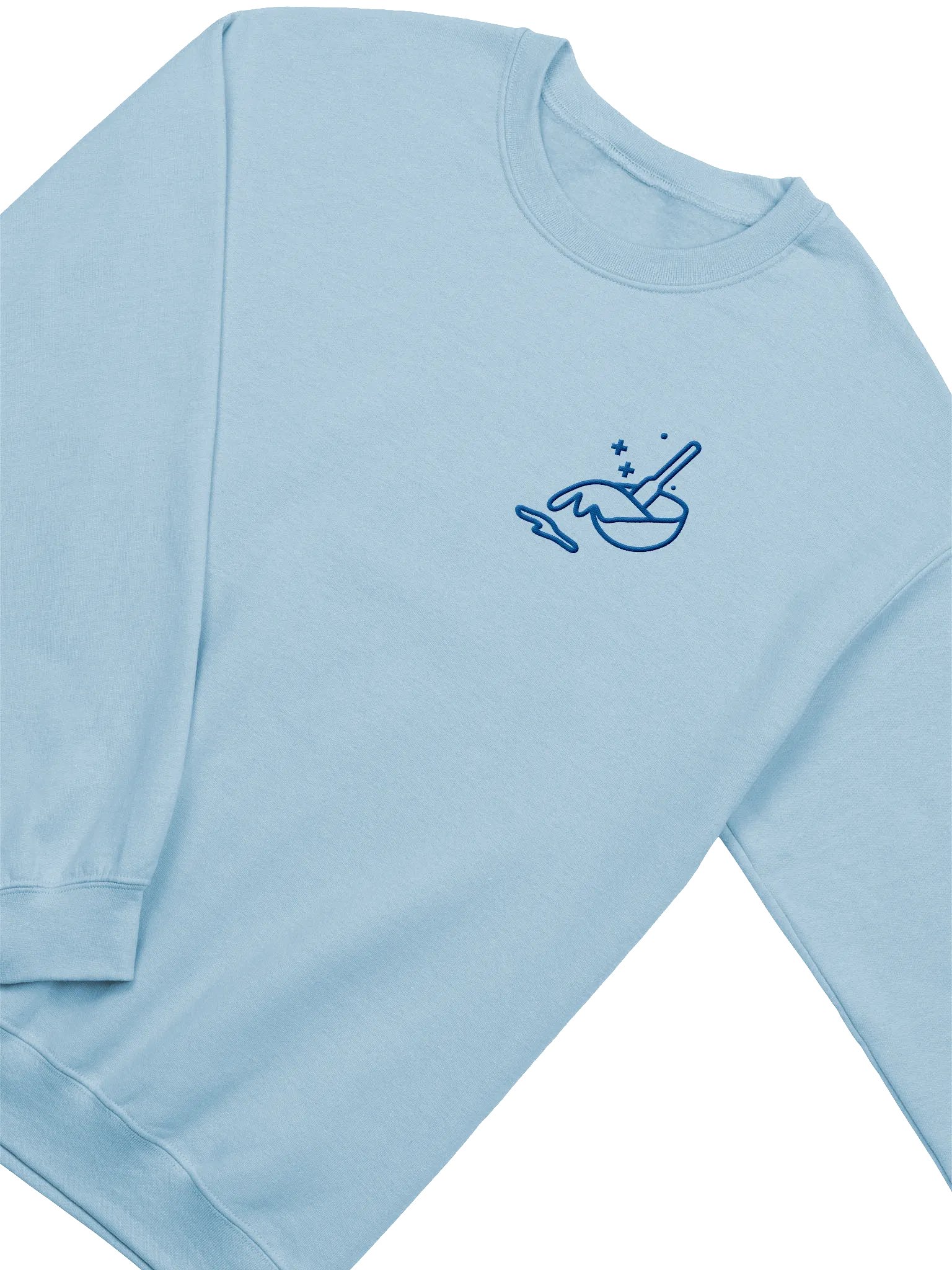 The Amateur Embroidered Sweater (Blue) product image (4)