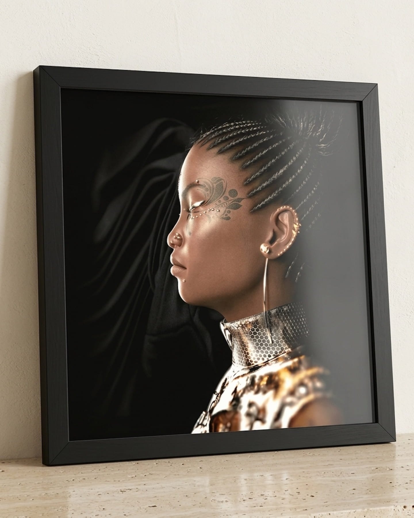 Queen Amanikhatashan Profile · Framed High-Quality Matte Poster product image (5)