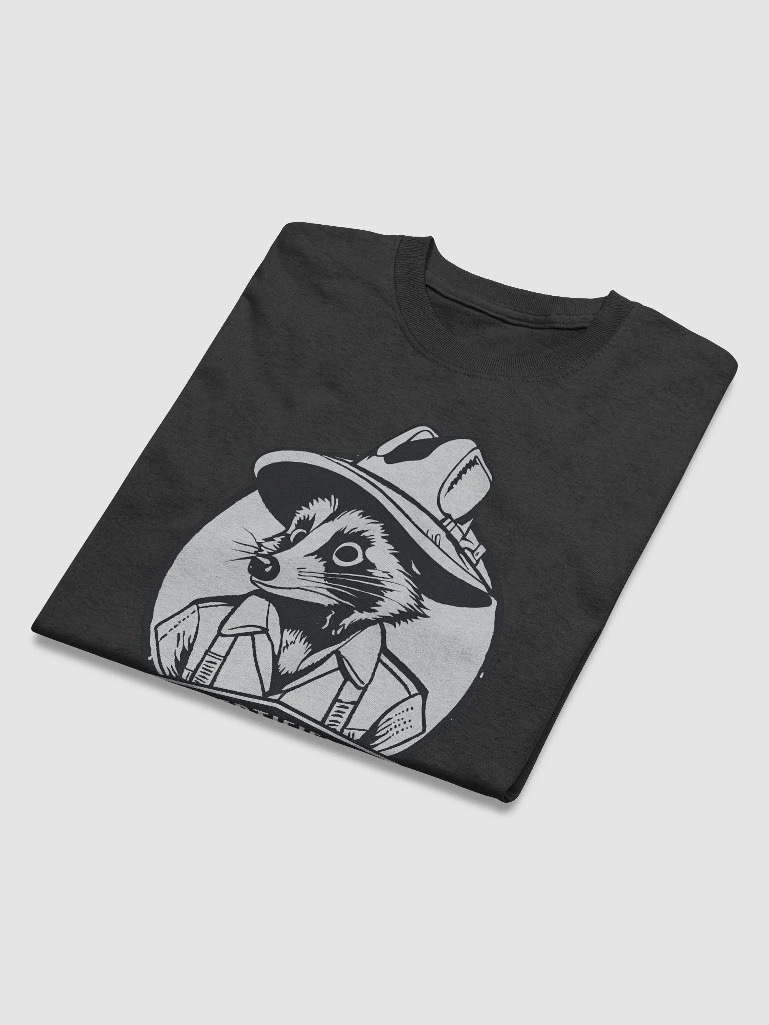 Certified Trash Inspector Raccoon Tee product image (4)