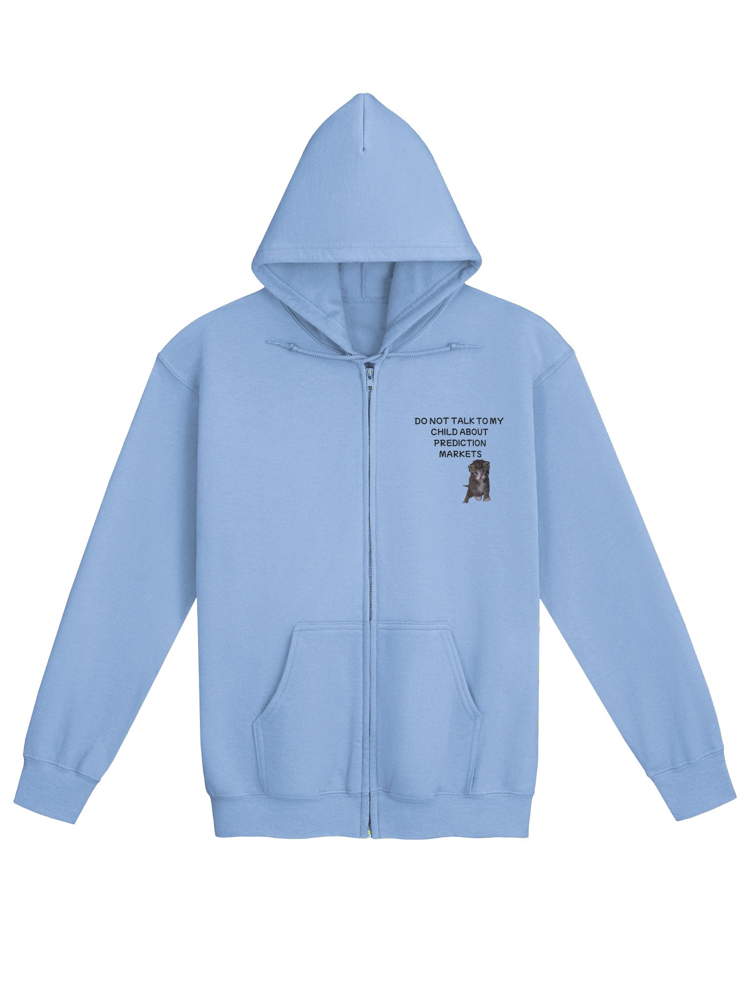 Do Not Talk to My Child About Prediction Markets Zip Hoodie product image (18)