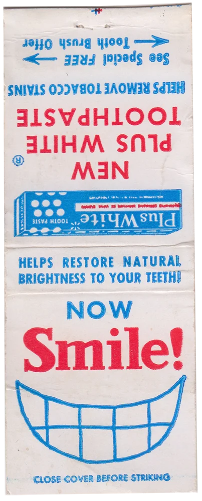 NOW SMILE! Matchbook Poster product image (17)