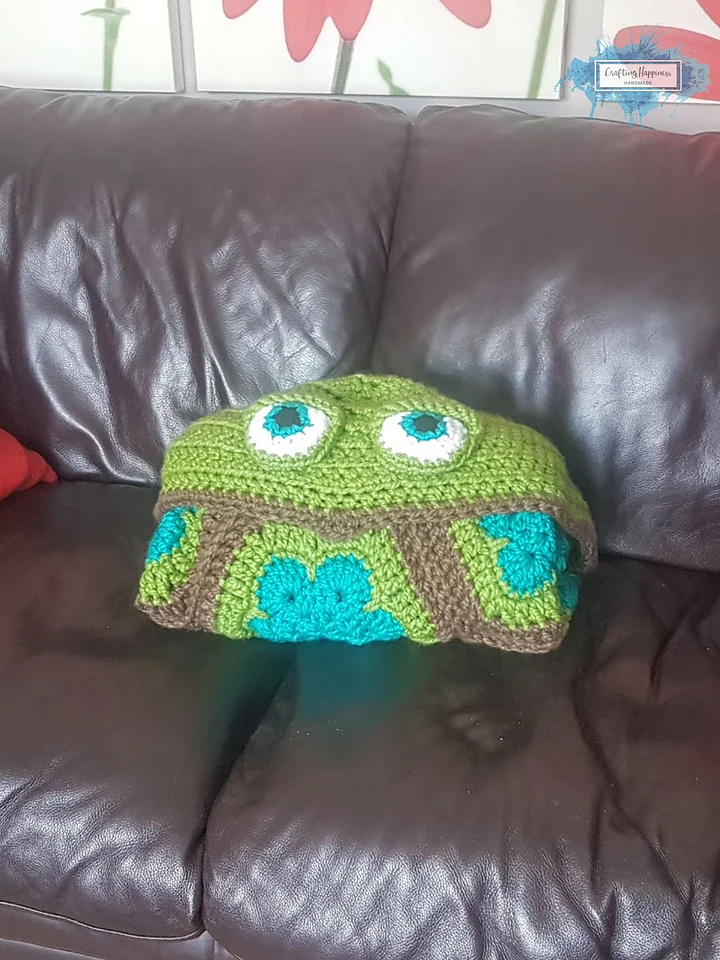 Sea Turtle Hooded Blanket Crochet Pattern - Adult & Child Sizes (PDF Pattern) product image (2)