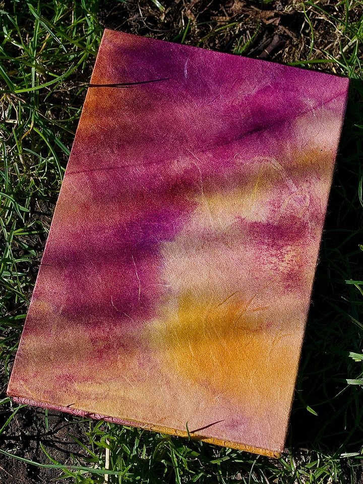 Carnet Accordéon - coton 300g - fait main product image (1)