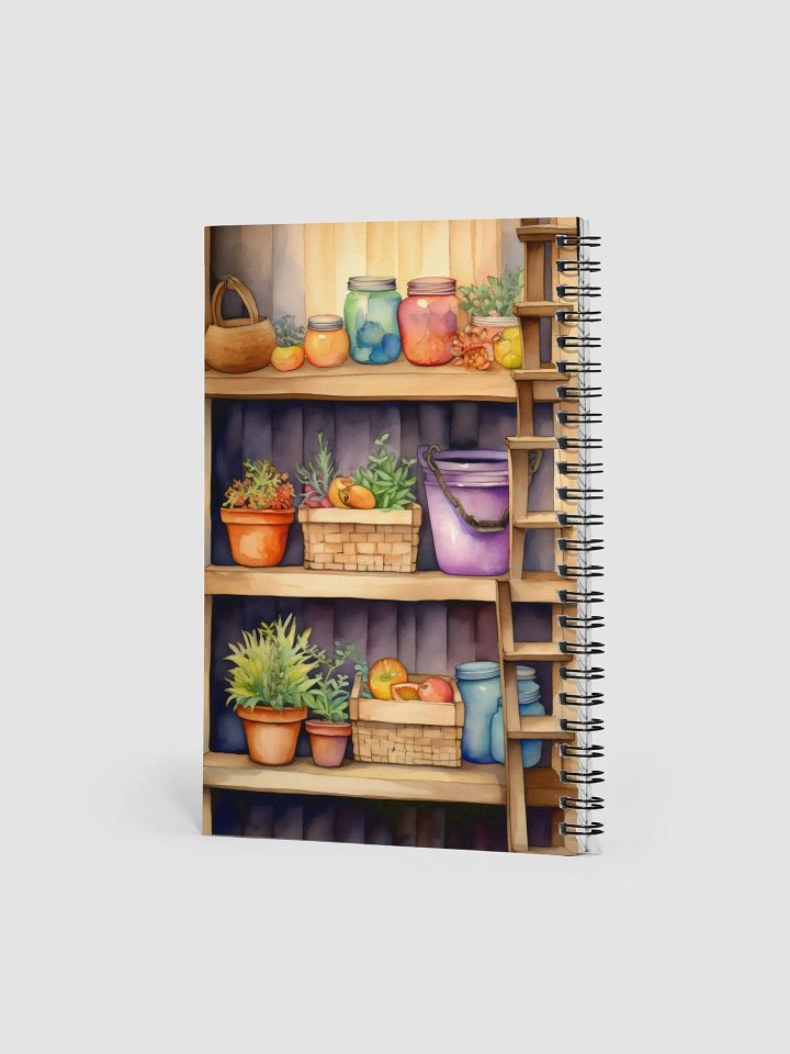 Wooden shelf Pantry Notebook product image (2)