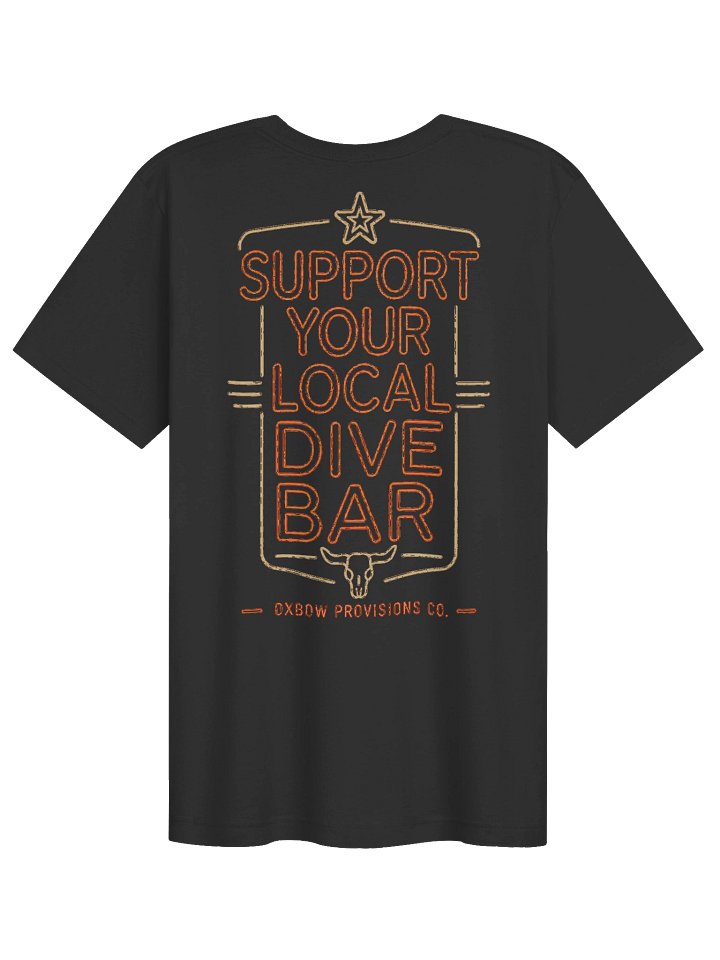 Support Your Local Dive Bar Tee product image (1)