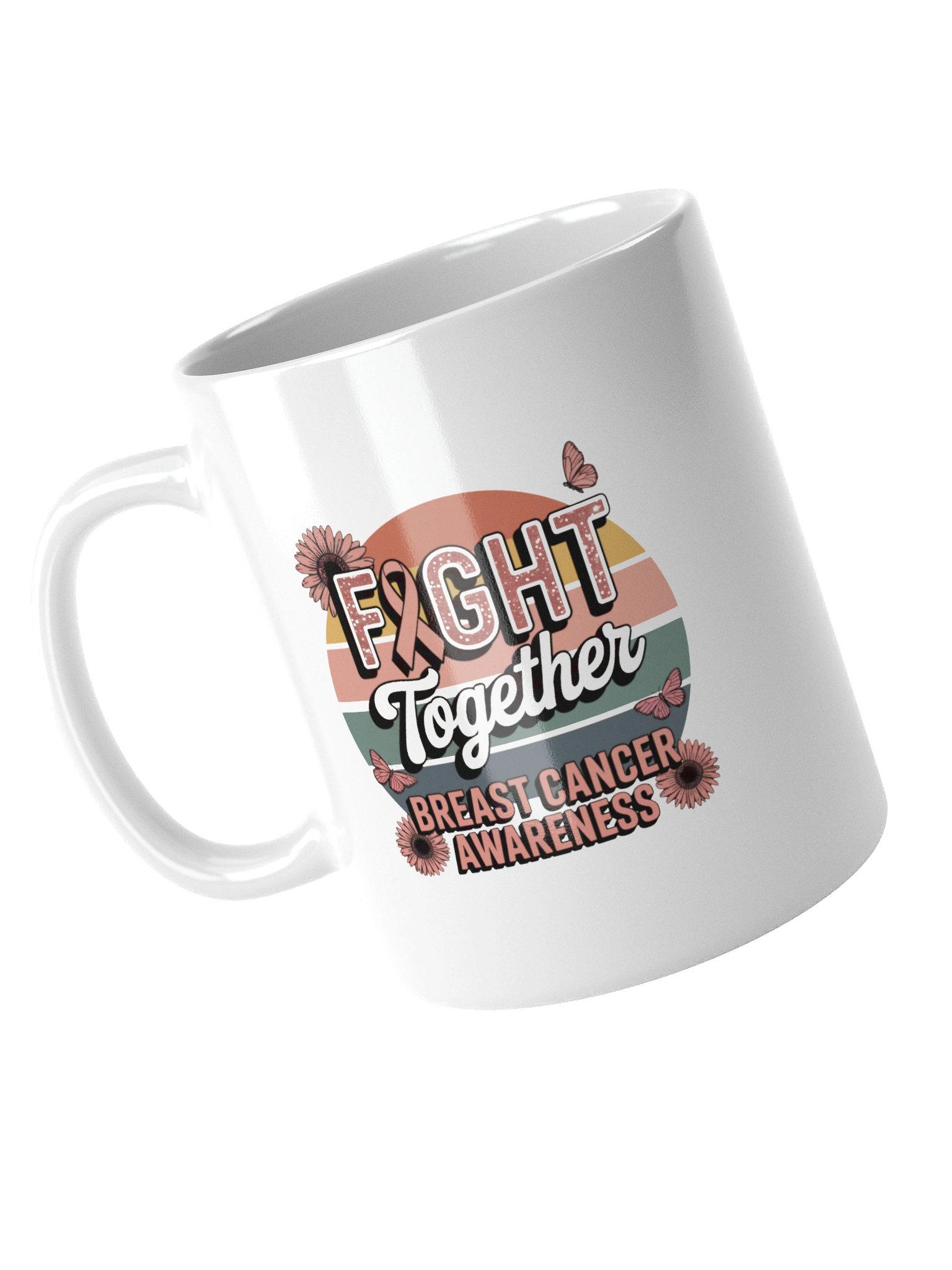 FIGHT Together Breast Cancer Awareness Mug product image (10)