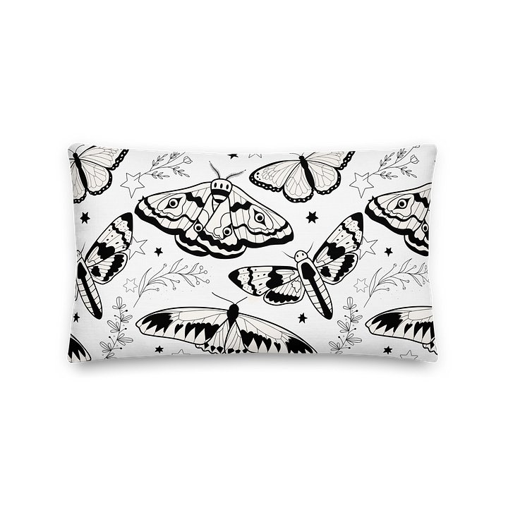 Midnight Butterfly & Moth Pillow product image (2)