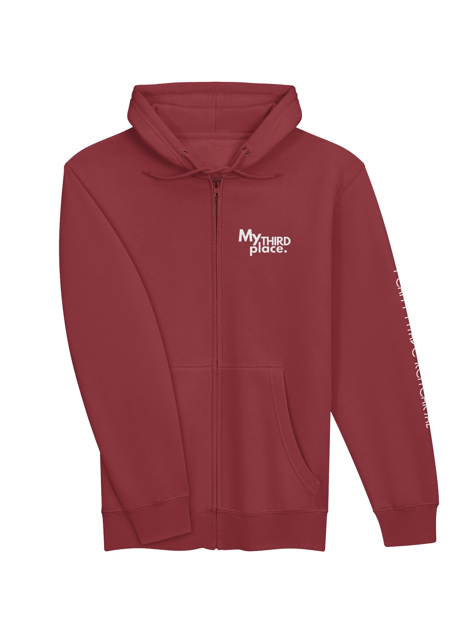 "My Third Place" Full-Zip Fleece Hoodie - 25th Anniversary product image (3)