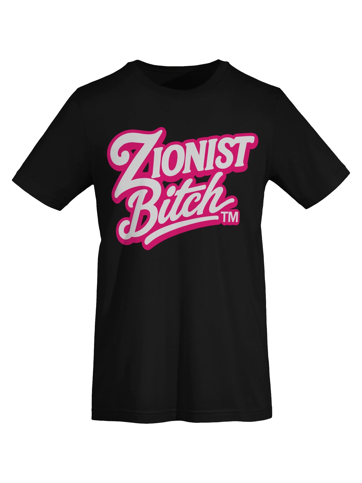 Zionist Bitch Script Tee (Black) product image (5)