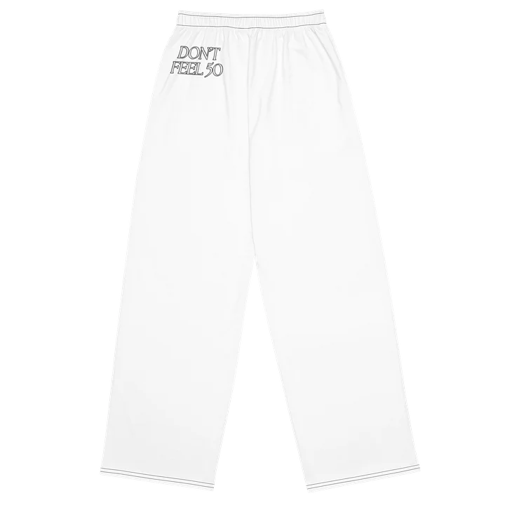 DONT FEEL 50 Pure Bliss RELAXED FIT WIDE LEG PANTS UNISEX product image (2)