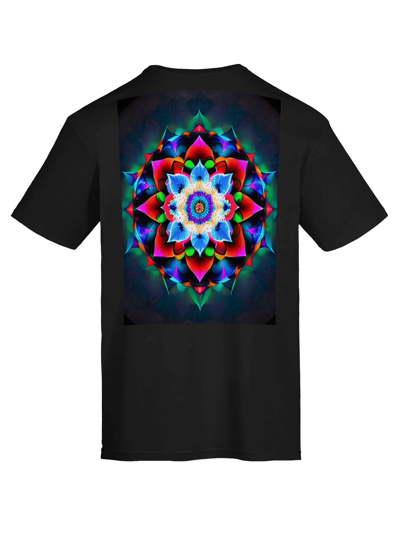 Neon Mandala Bloom Tee product image (7)