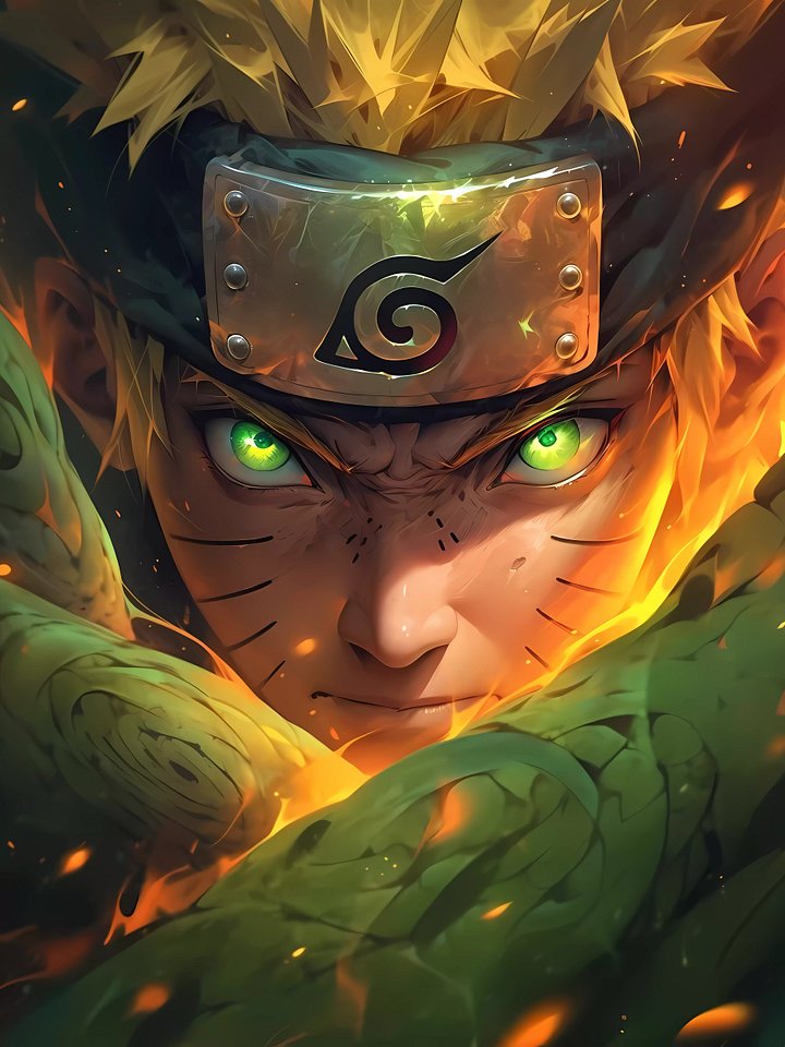 Chakara Ignition Naruto Metal Print product image (1)
