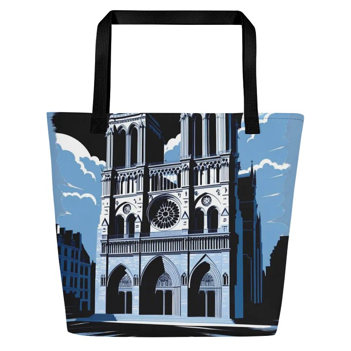 Notre Dam Large Tote Bag product image (1)