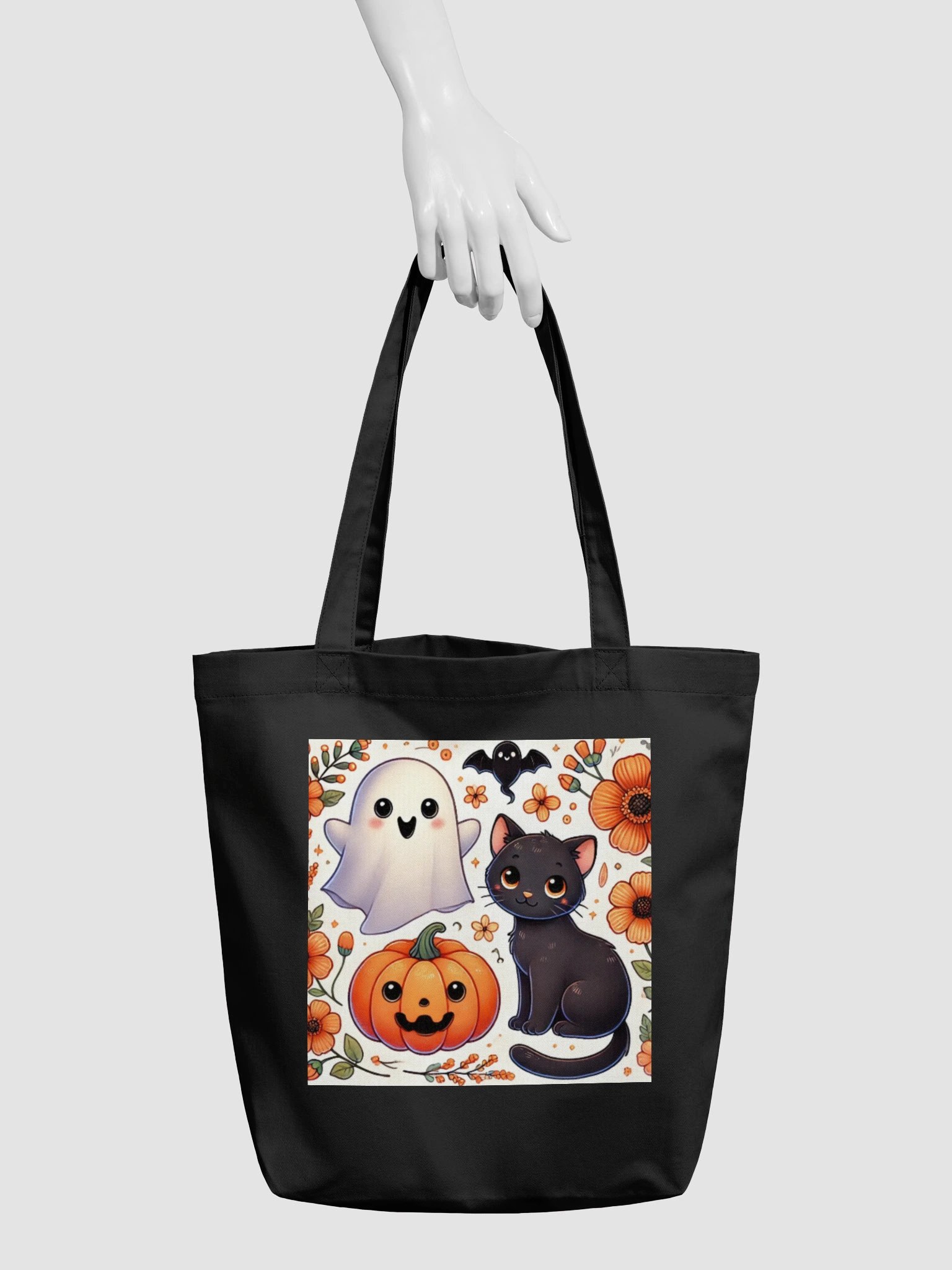 Cute Halloween Cat Tote Bag product image (6)