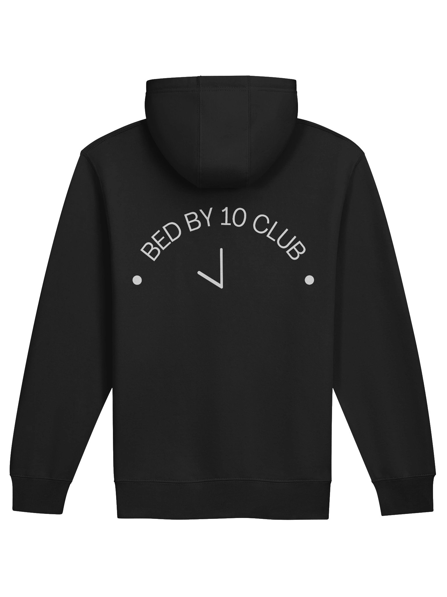 Zip Up Hoodie - Clock Icon Front product image (2)