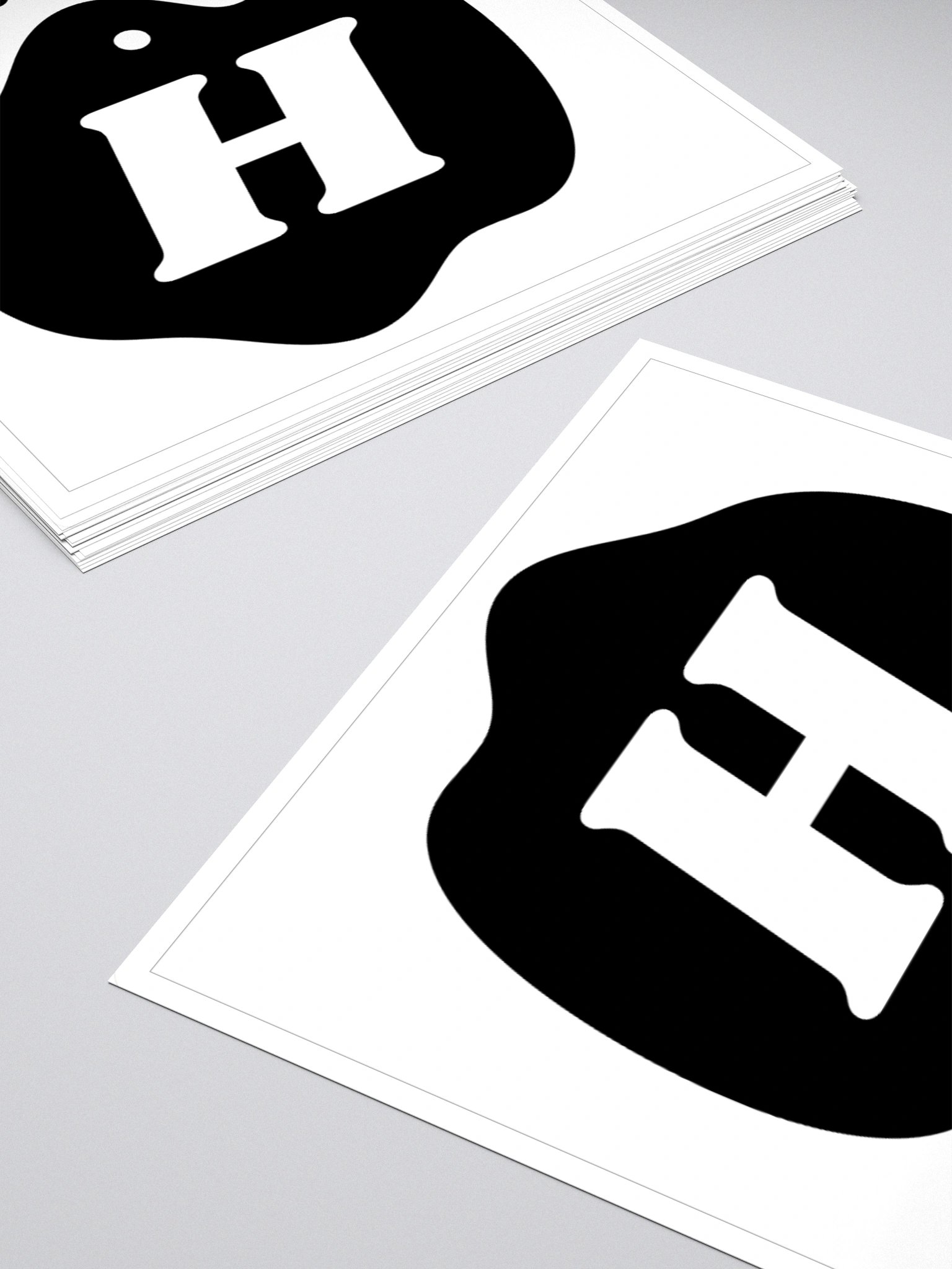 Housepoint Logo Sticker - Black product image (4)