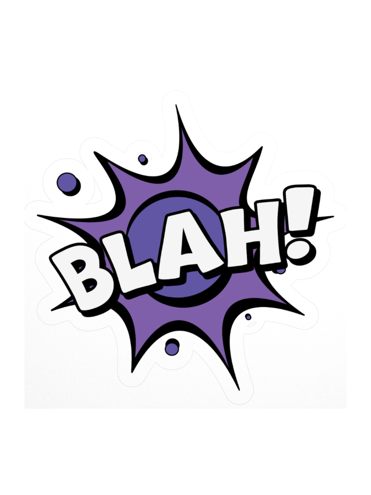 BLAH! - Sticker product image (1)