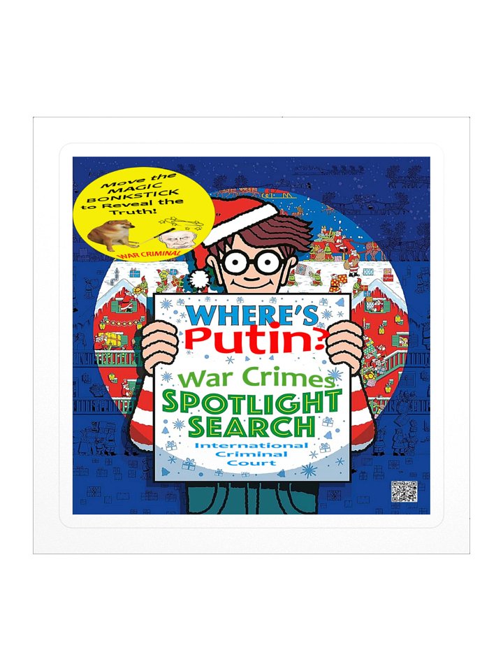 Where's Putin Sticker product image (1)