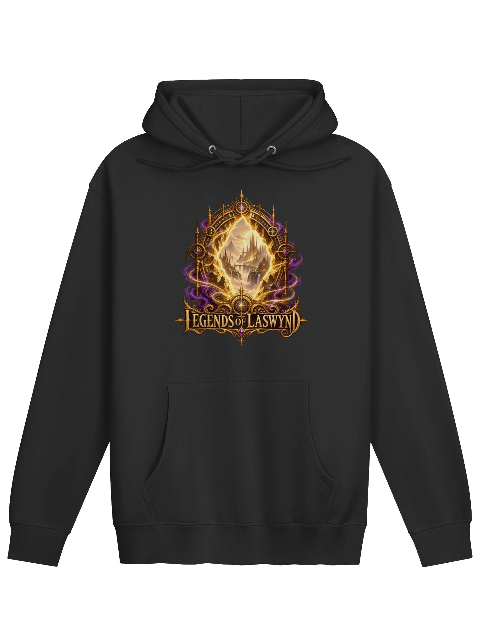 Legends of Laswynd — Golden Rift Hoodie product image (1)