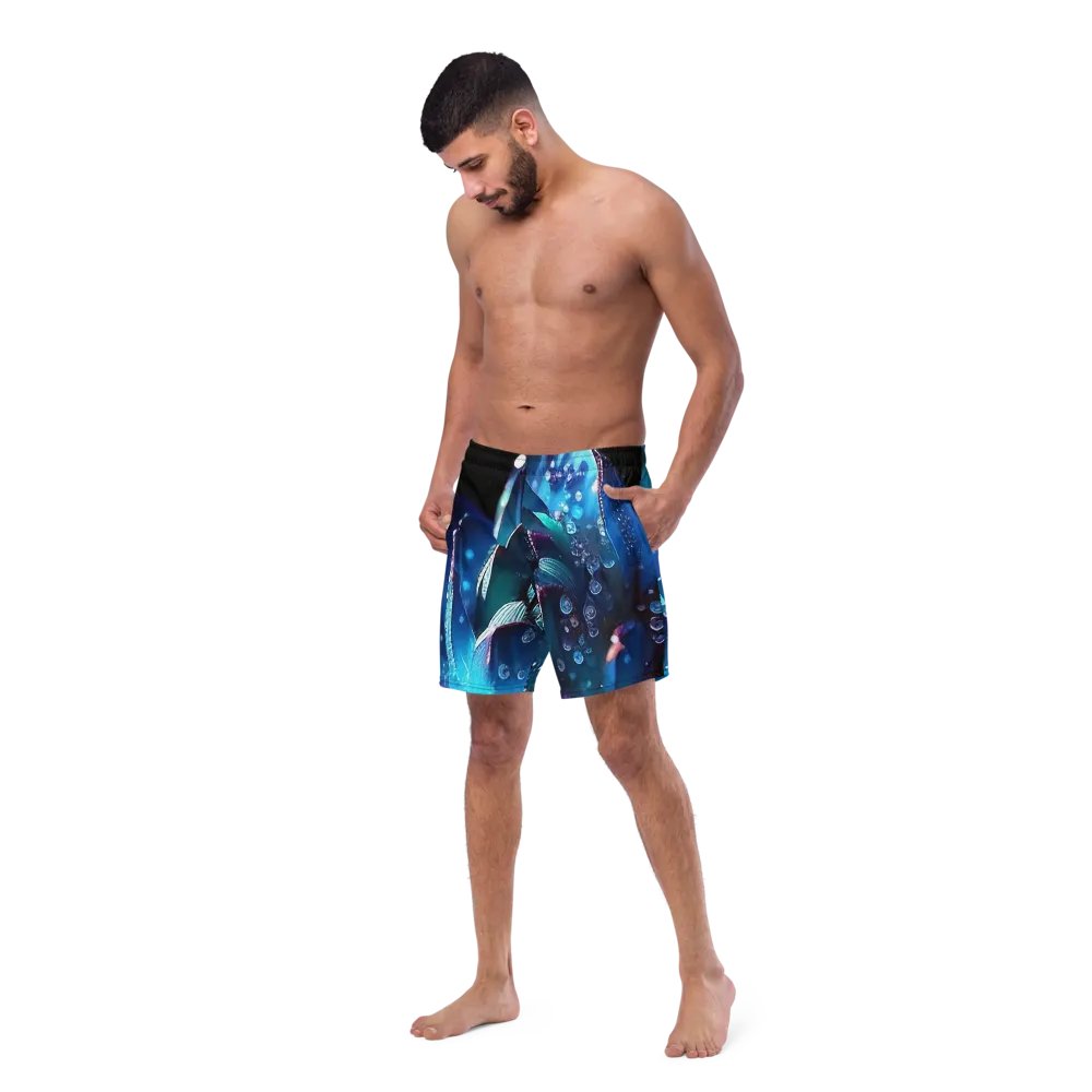 Kawaiikitten Exclusive Premium Mens' Dark Swim Trunks product image (9)