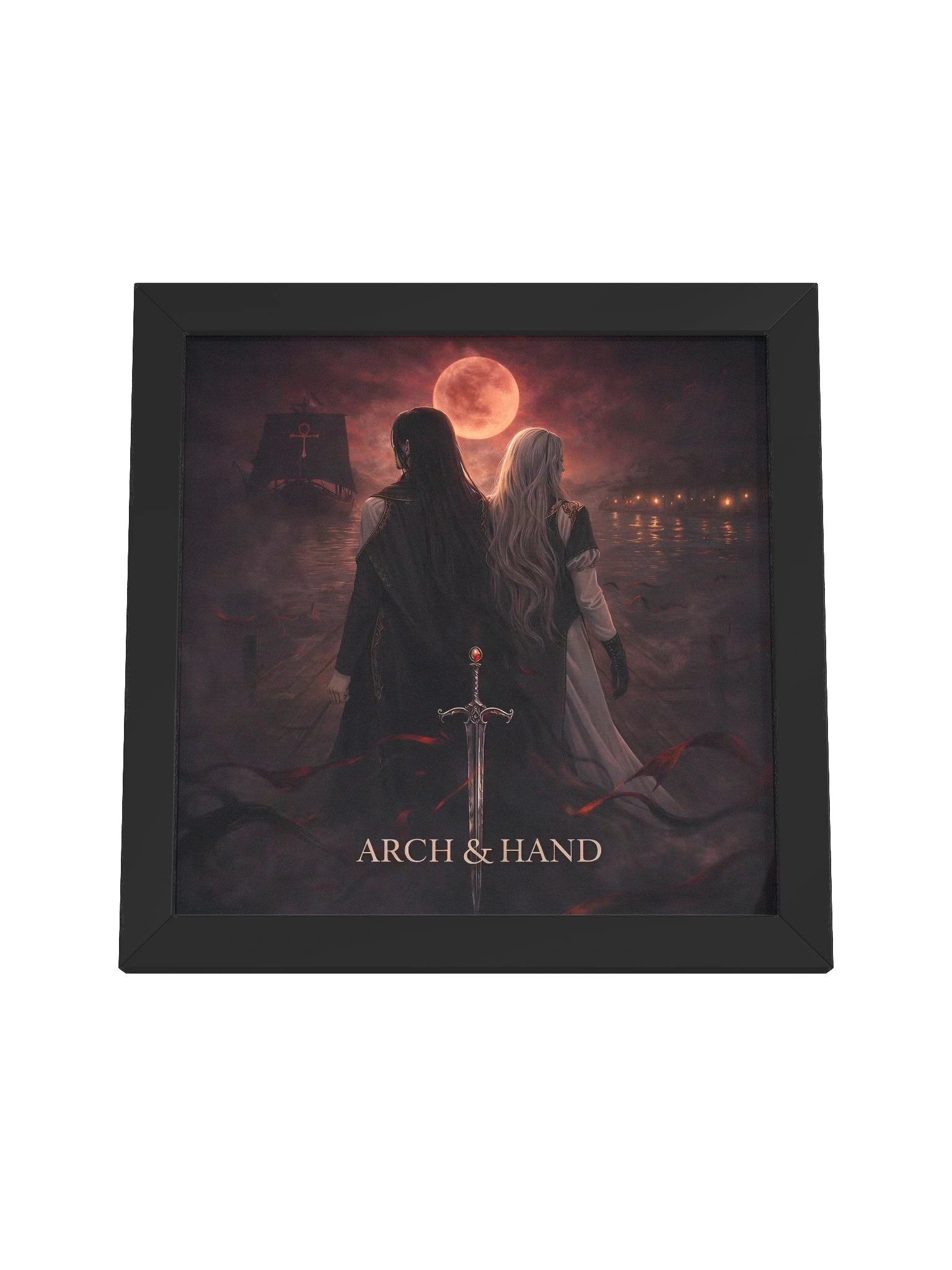 Arch & Hand Framed Matte Poster product image (4)