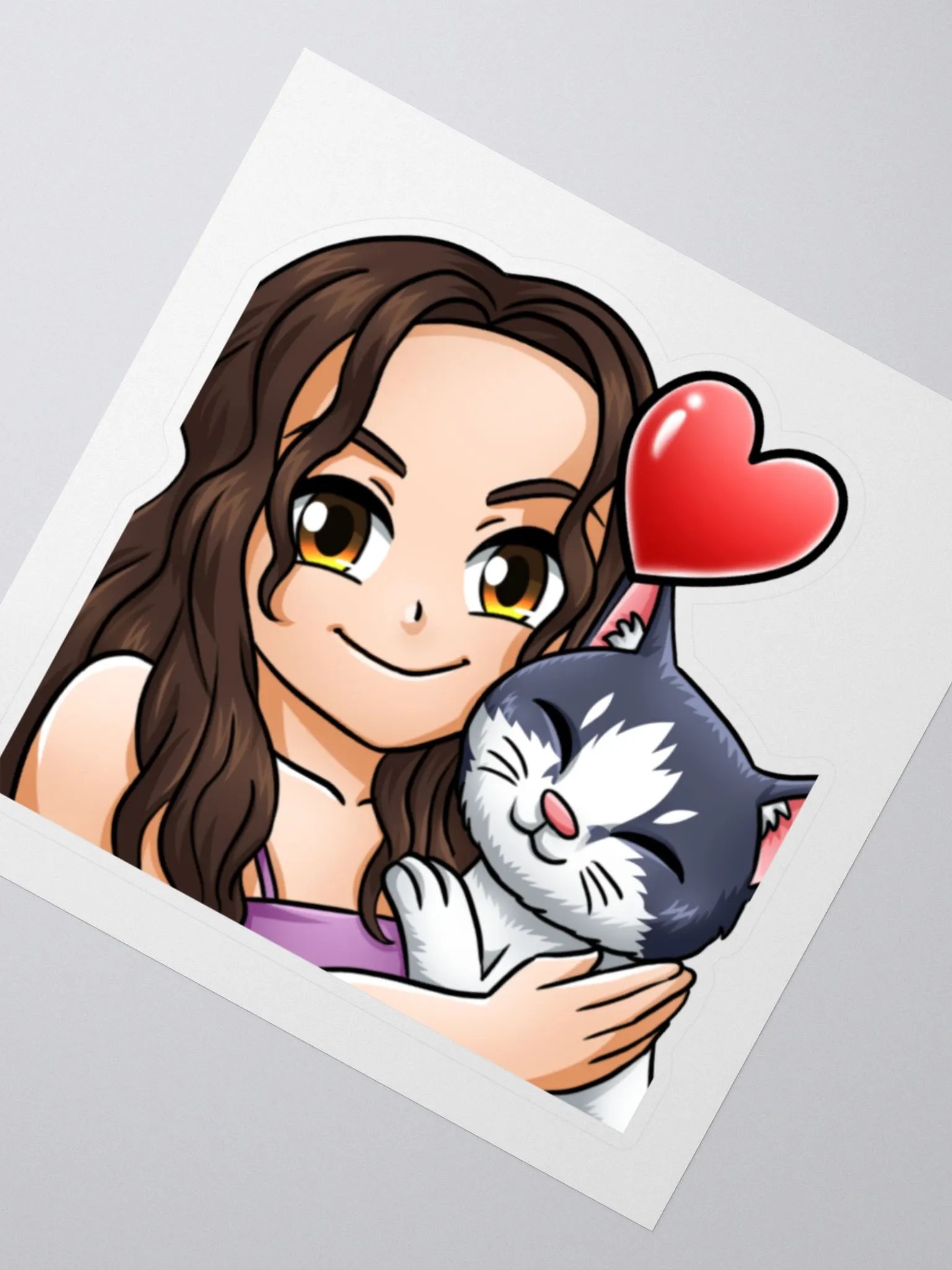 Chloe Hug Emote Sticker product image (2)