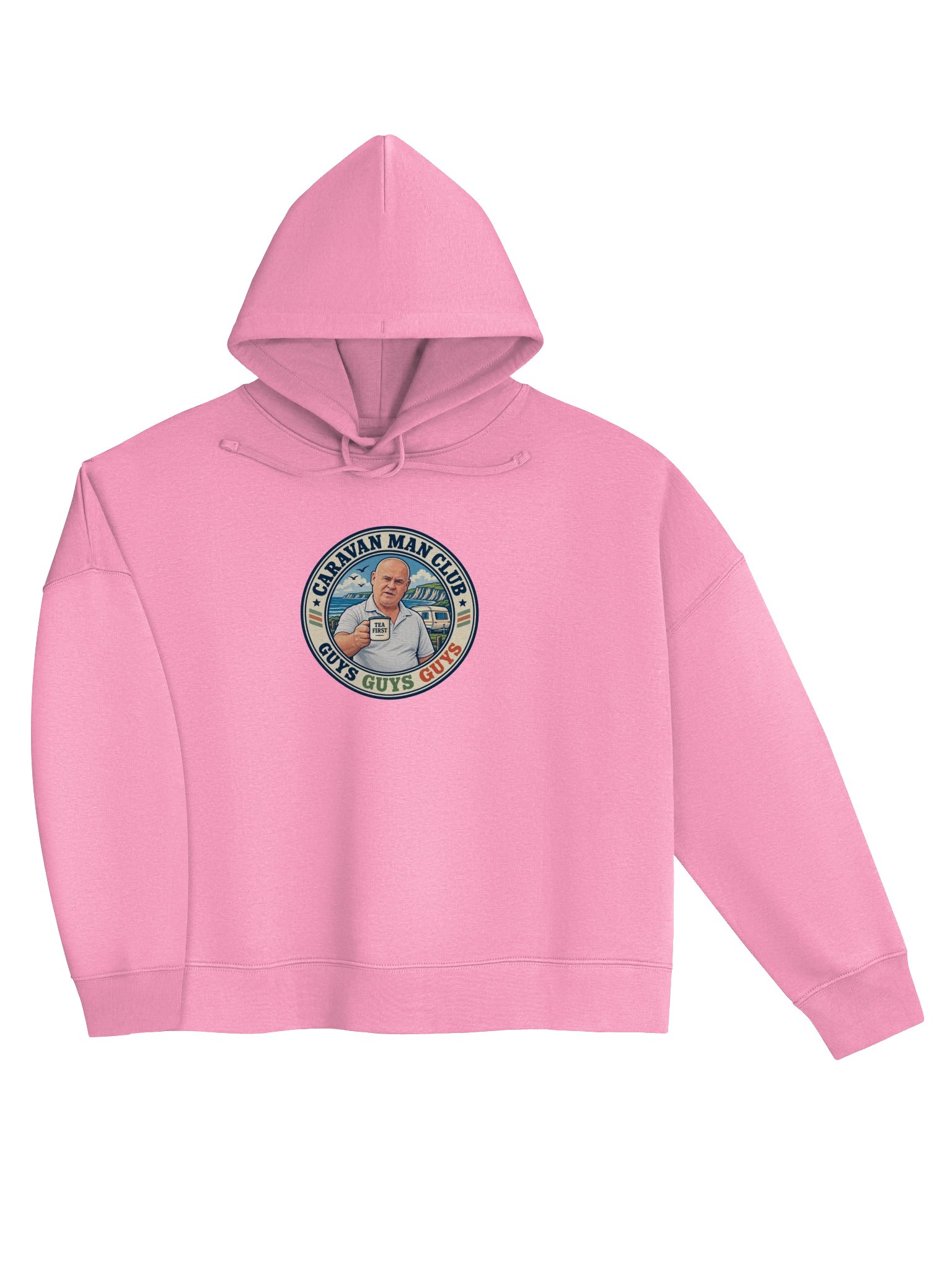 Guys Guys Guys | Women’s Pink Hoodie product image (3)