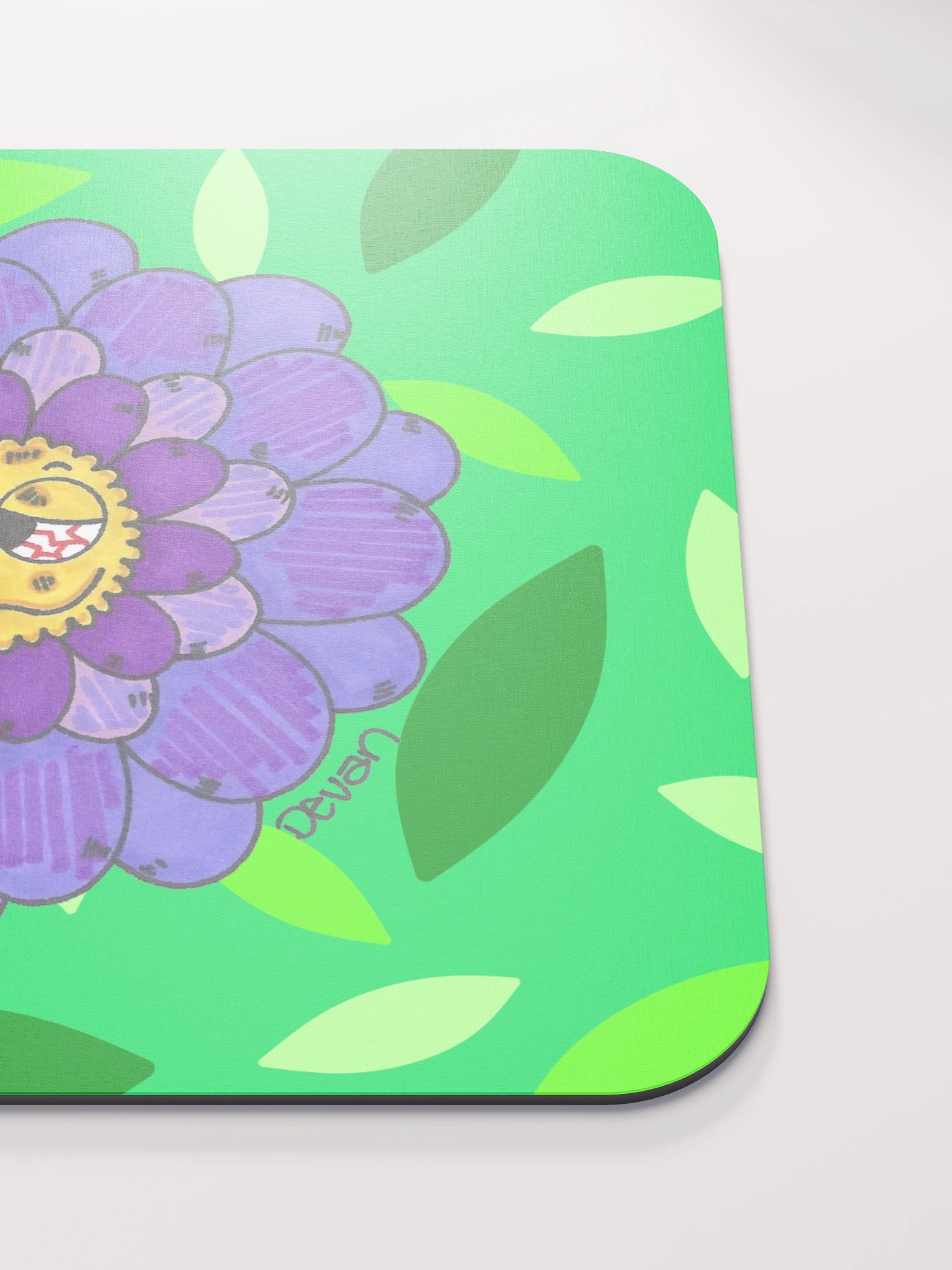 Purple Stoner Flower Mousepad product image (5)