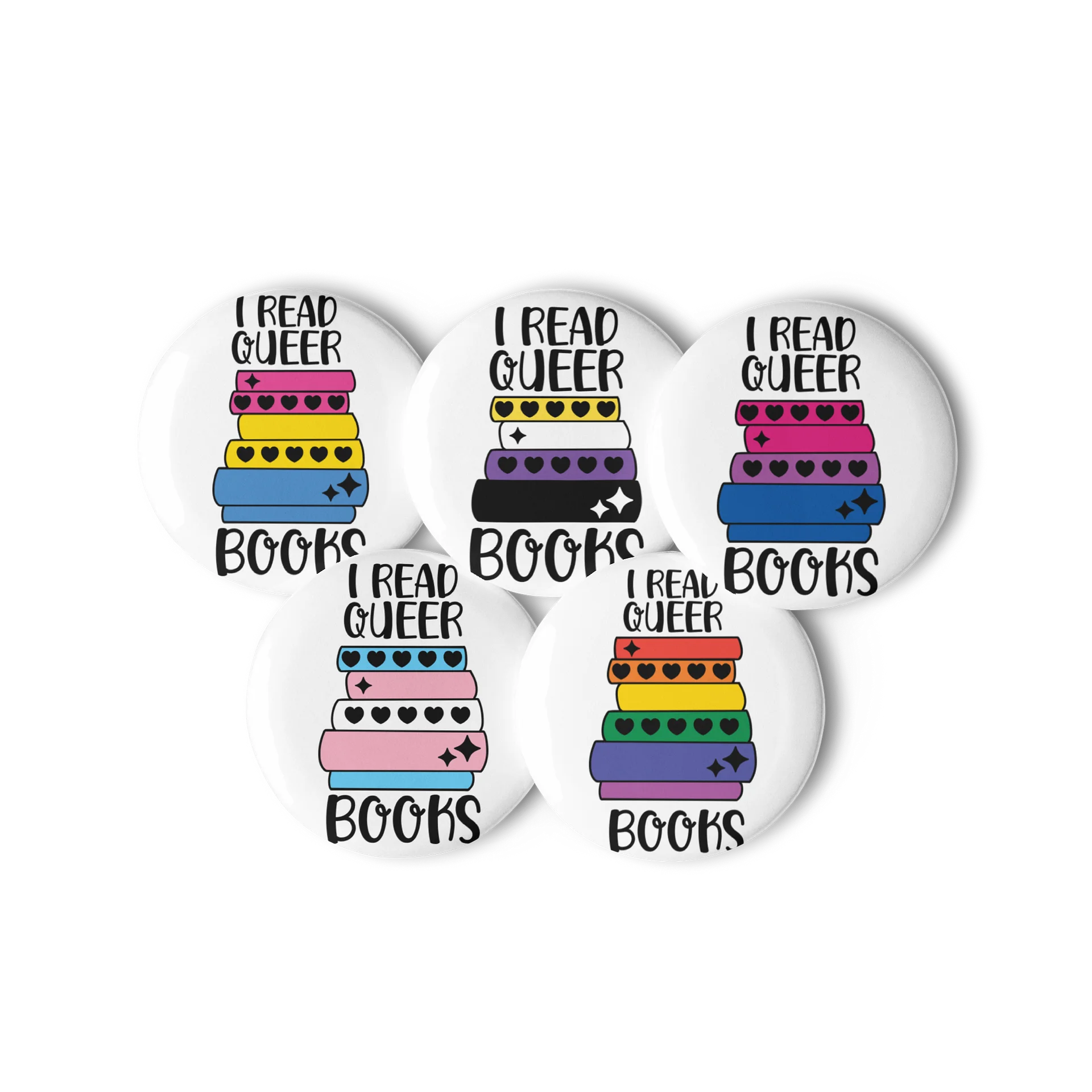 Queer Books Matter Pin Set product image (3)