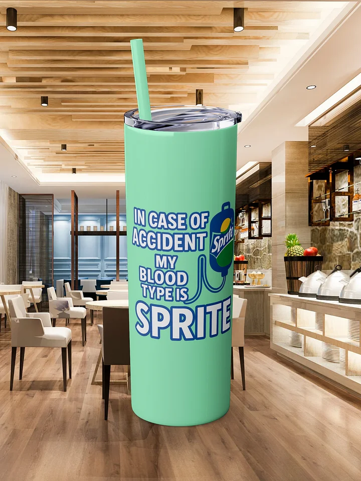 Funny Sprite IV Bag PNG - Blood Type Soda Design - Transparent Sublimation PDF for T-Shirts, Tumblers, Stickers product image (2)