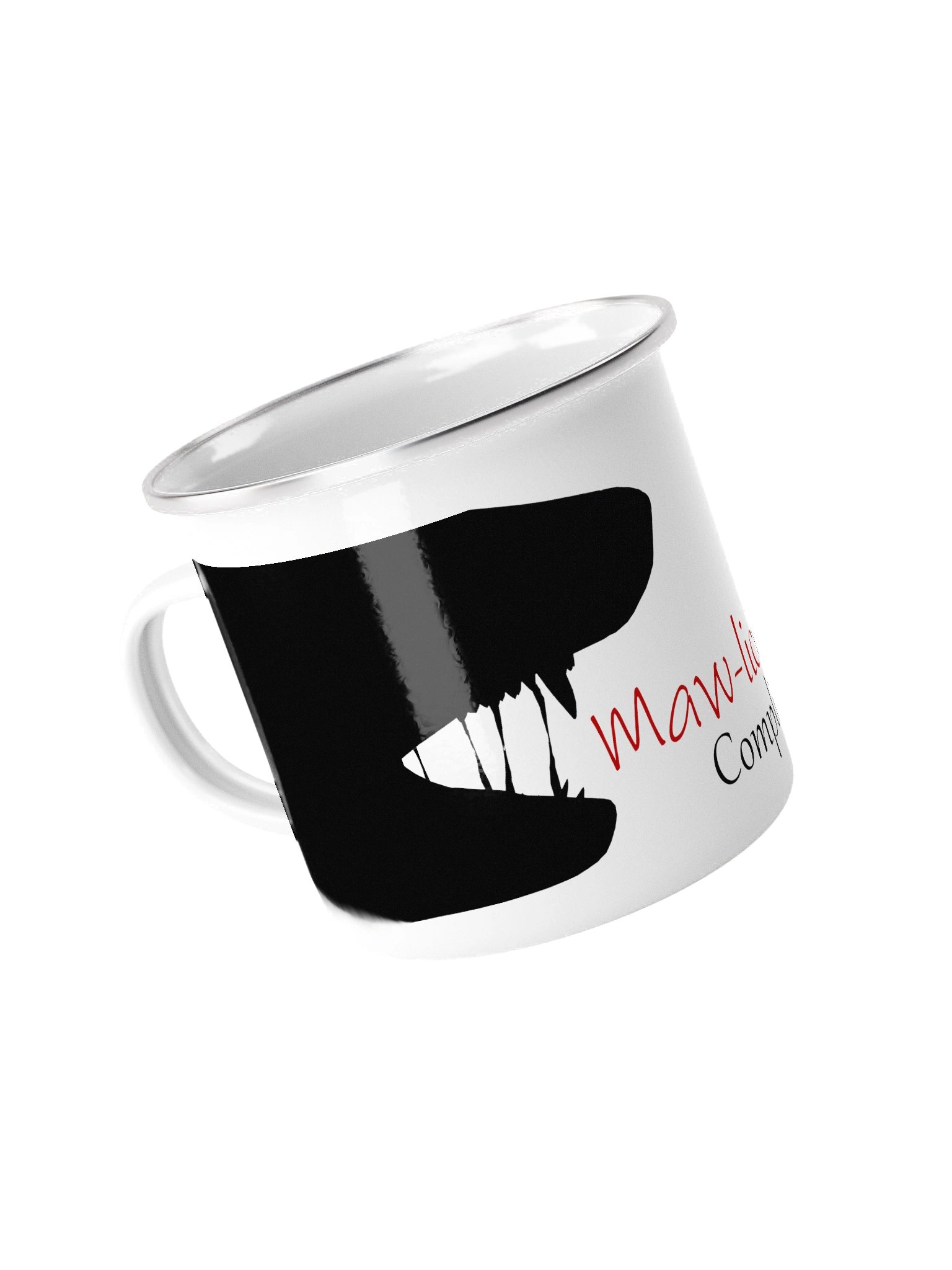 Maw-licious Compliance Enamel Mug product image (1)