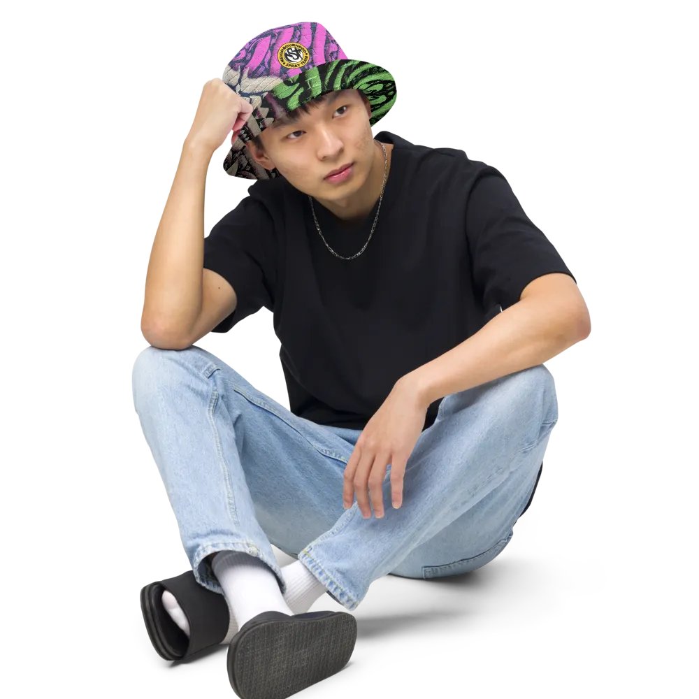 Reversable Calligraphy Bucket hat product image (5)