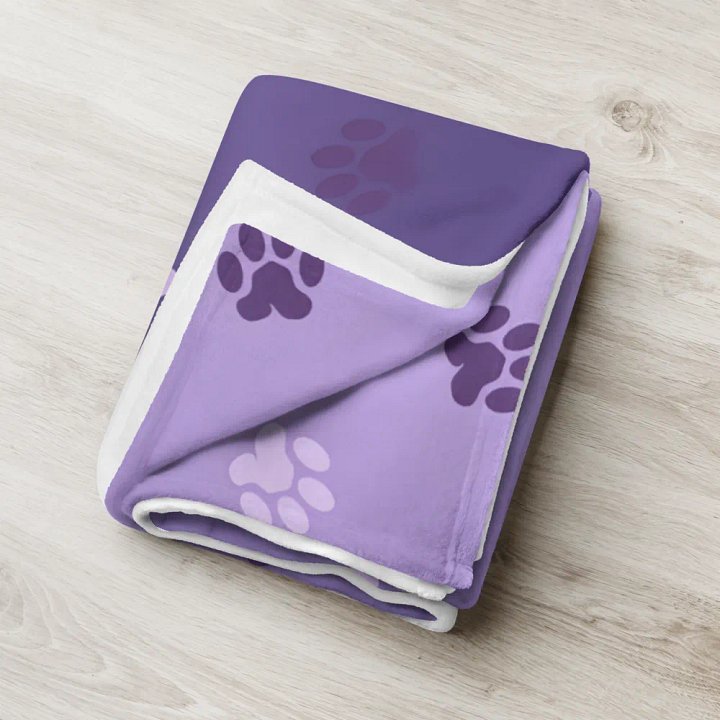 Paw Print Blanket product image (1)