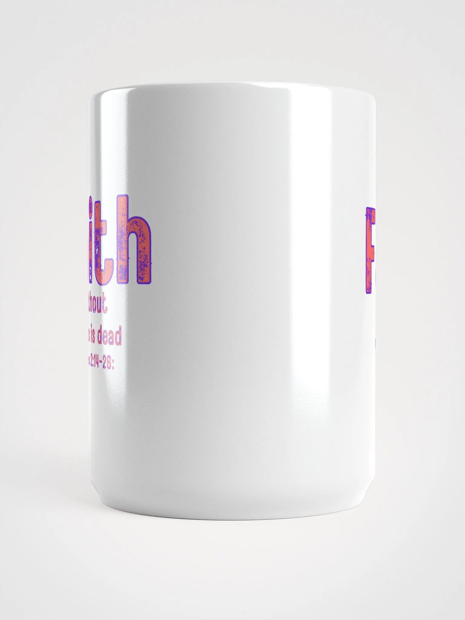 Faithful Works Mug product image (5)