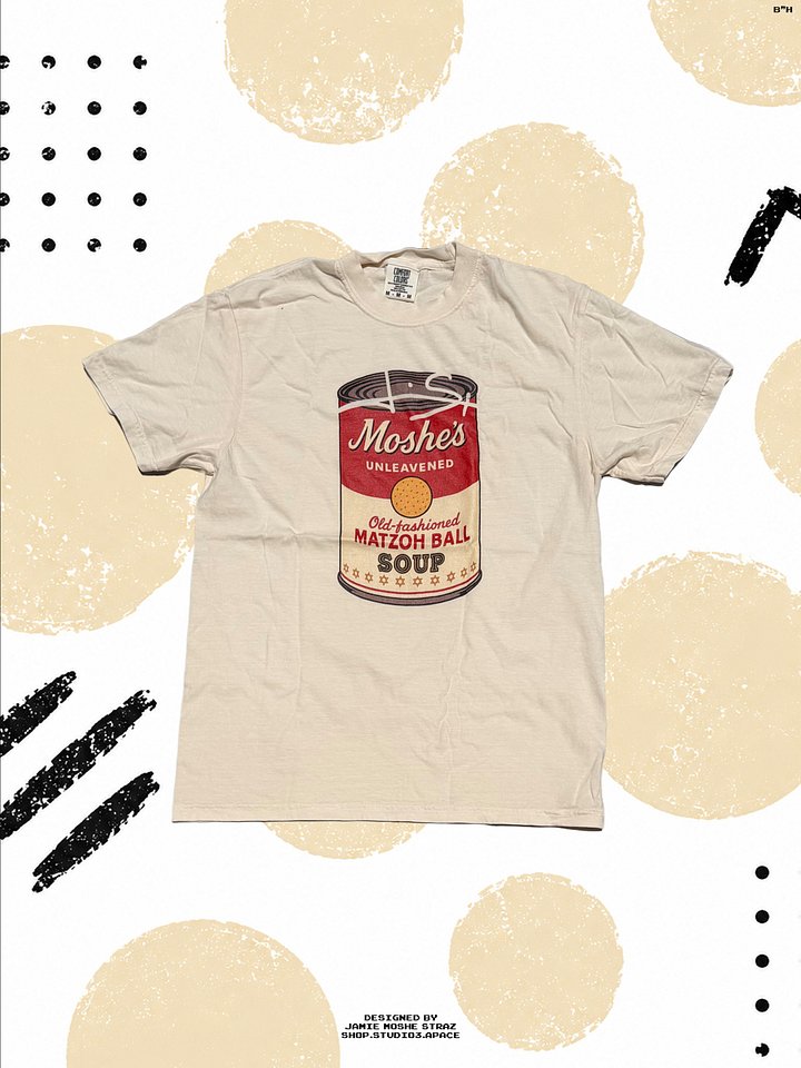 Moshes Unleavened Matzoh Ball Soup Tee product image (1)