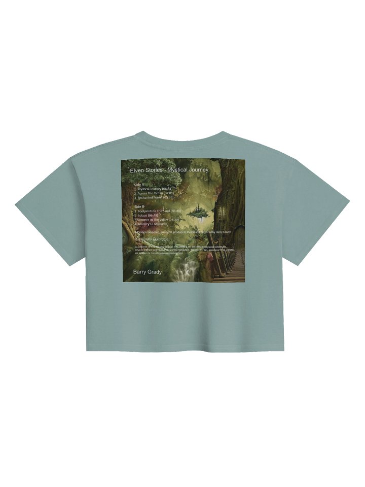 'Elven Stories - Mystical Journey' Crop Top product image (2)